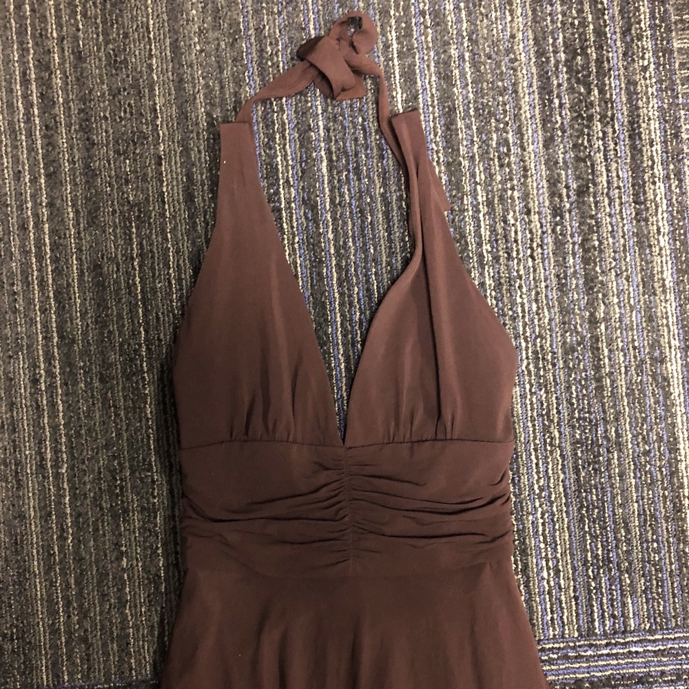BCBG MAXAZRIA Women's halter dress